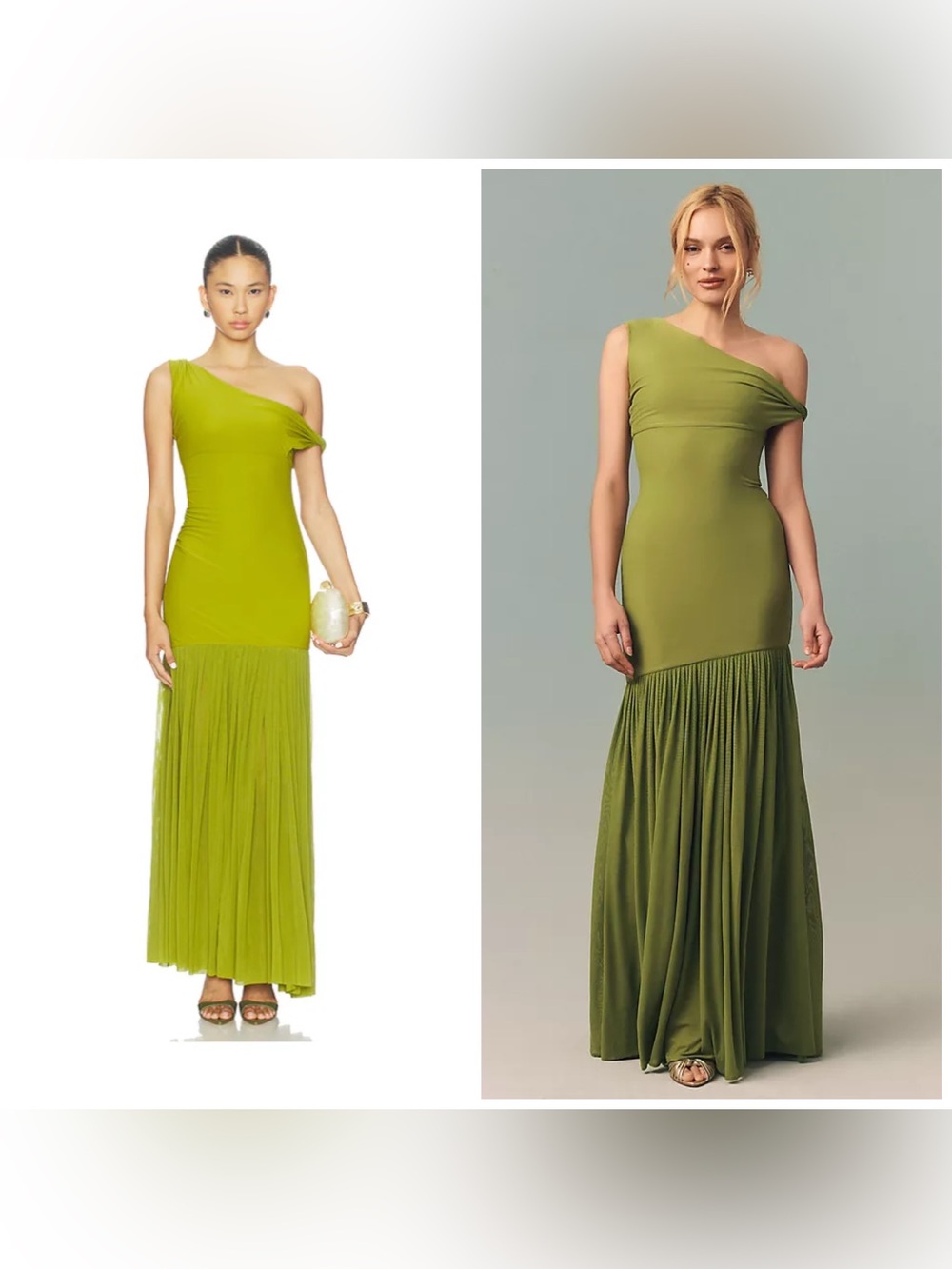 Deme Tiffany Dress Maxi Drop Waist Gown Medium